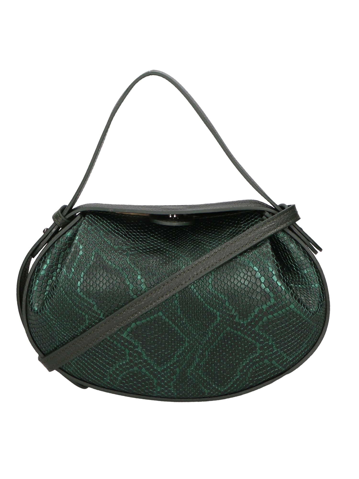 Arizona Borsa a mano da donna Vera pelle 05459-D14 VERDE SCURO L016 VERDE Gave Lux