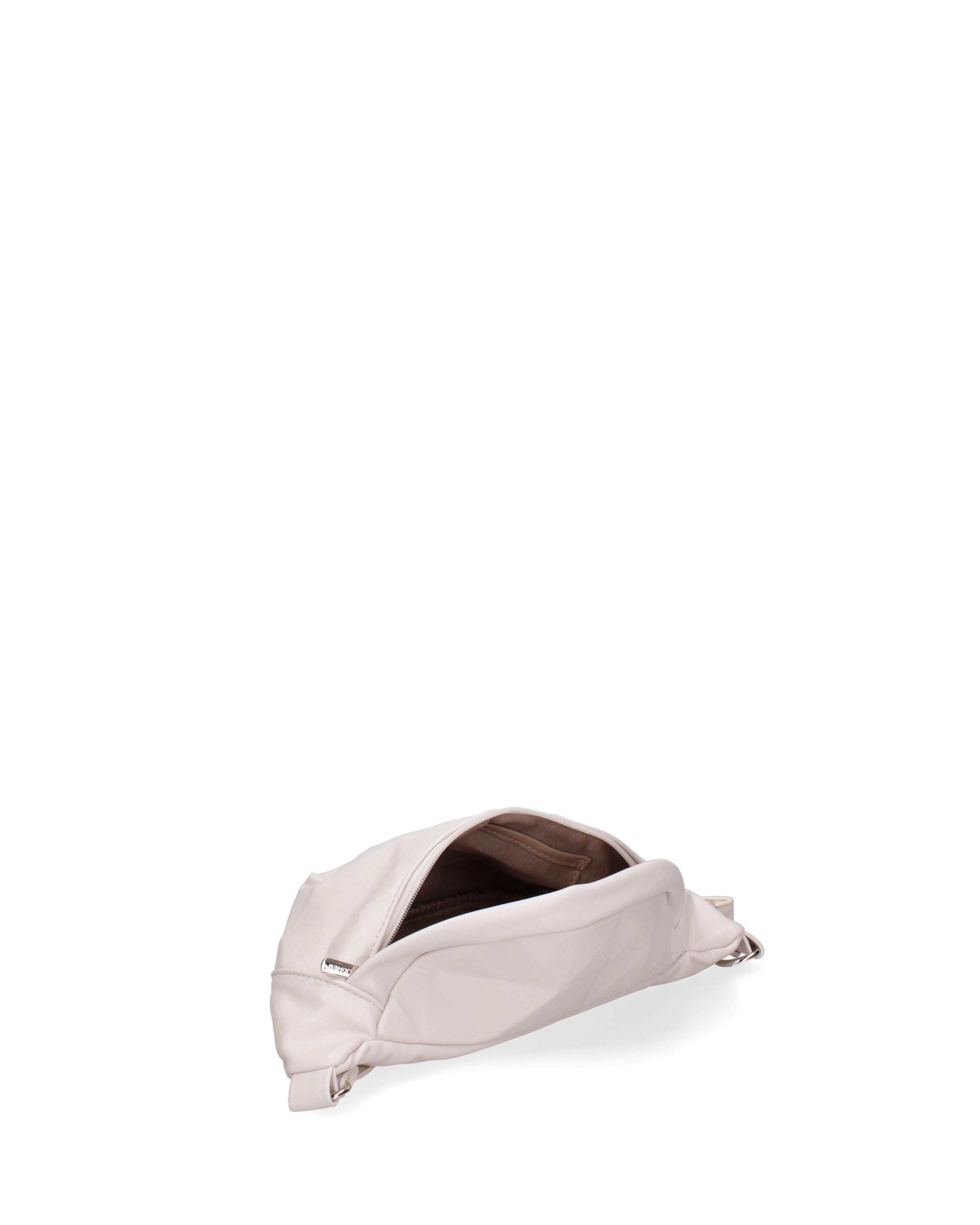 Marsupio da donna Ecopelle e Zip F6735-2-IVORY David Jones