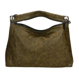Ondina Borsa a spalla da donna Vera pelle 6569-VERDE GREEN Gave Lux