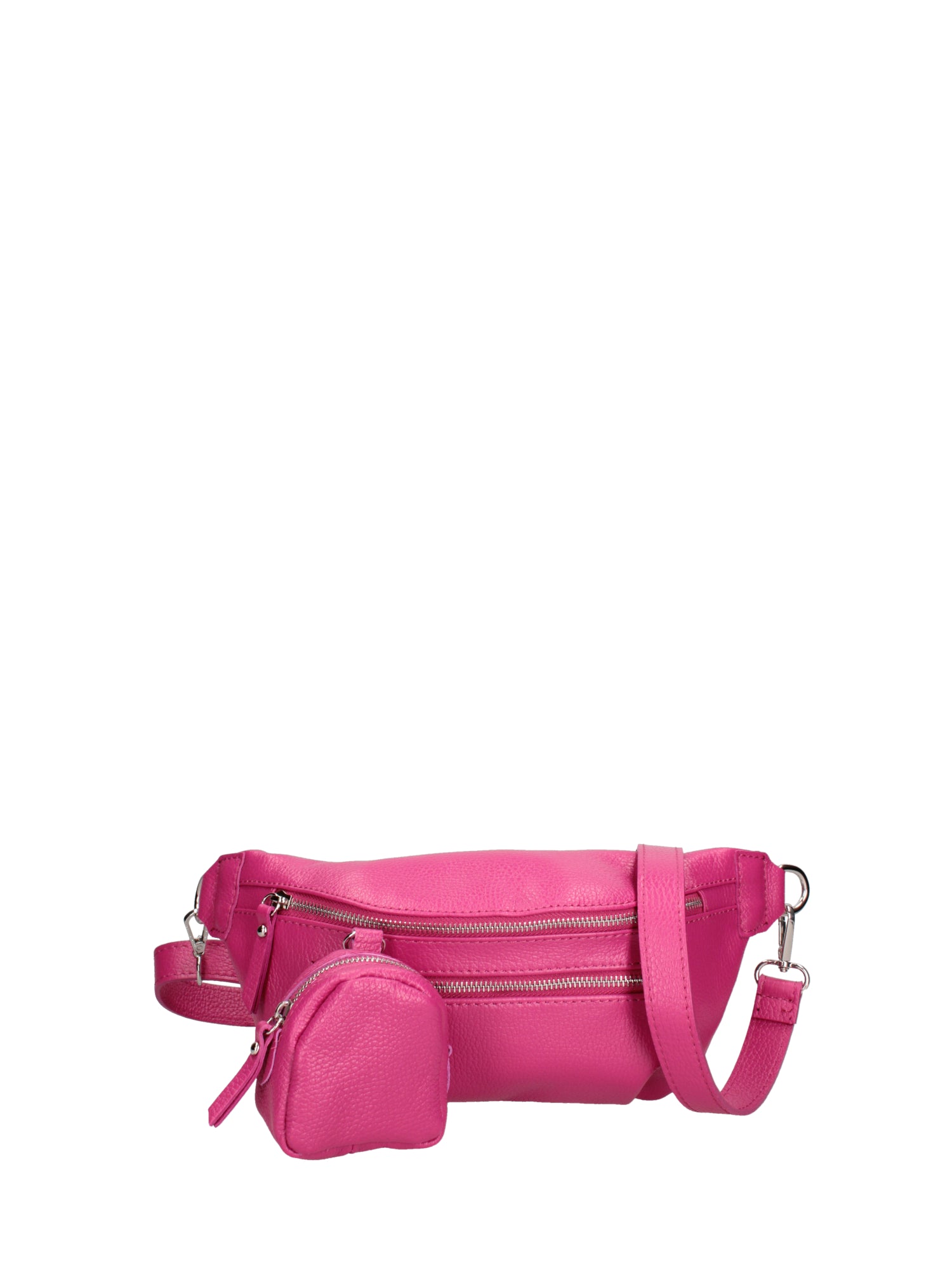 Marsupio da donna in vera pelle 100% pelle 07240-D02 FUXIA Roberta Rossi