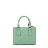 Borsa a mano da donna 100% pelle vegana PU 720-1PT-JADE GREEN Diana&co