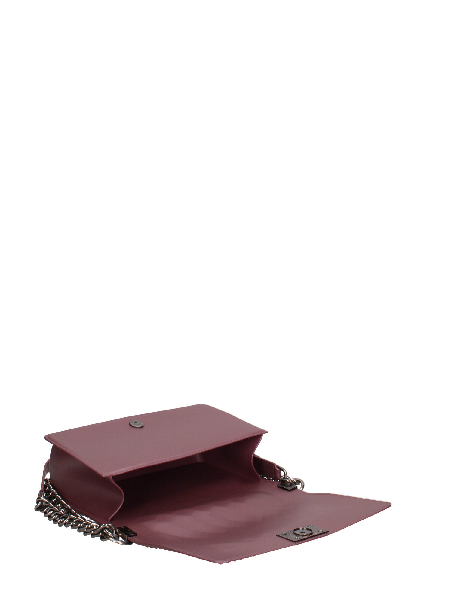 Borsa a mano donna 100% gomma FLAT PENKA M-DARK MAUVE-BRUSH CDF Marc Ellis