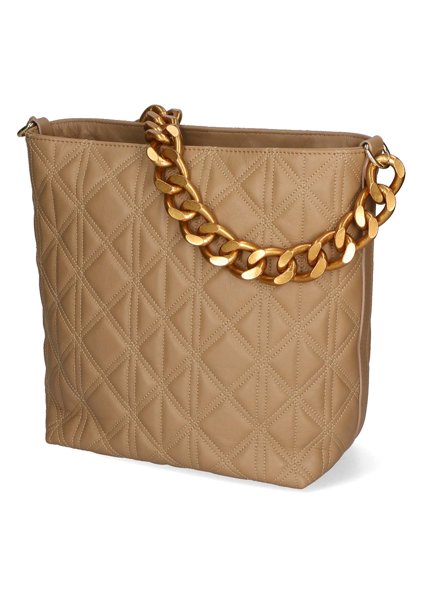 Adra Borsa a spalla da donna Vera pelle 04538-S05 TAUPE CHIARO Gave Lux