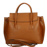 Dayana Borsa a mano da donna Vera pelle 7705-P 608 CUOIO SCURO DARK COGNAC Gave Lux