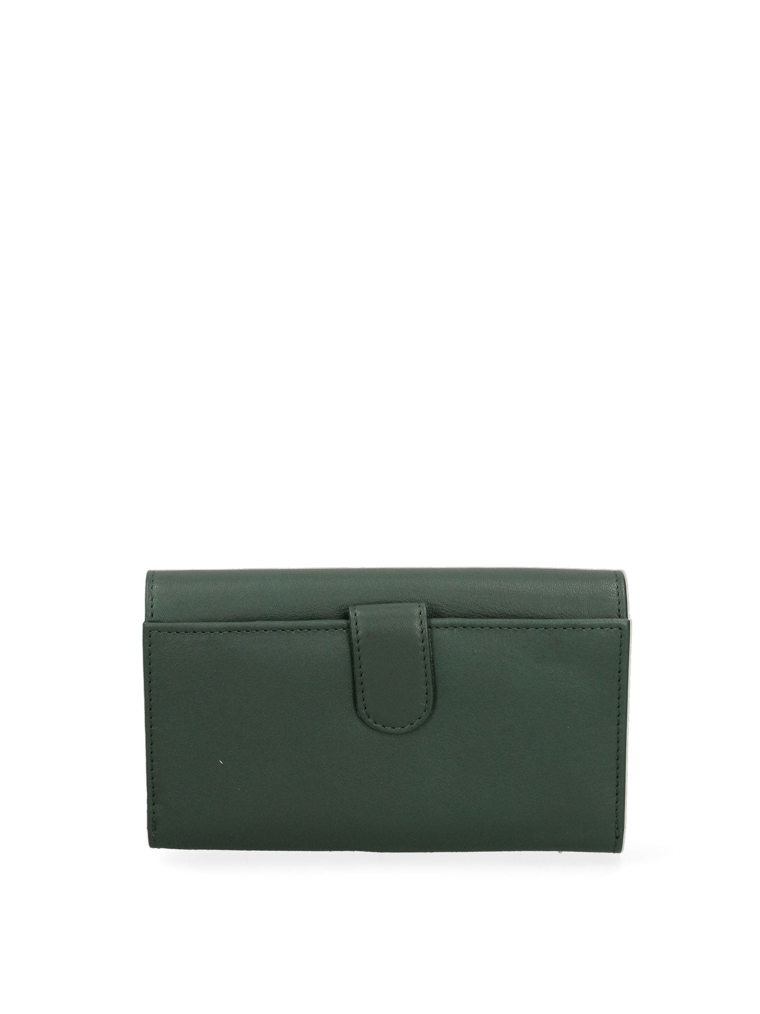 Portafoglio donna in vera pelle Casual LB7702-30-GREEN Laura Biagiotti
