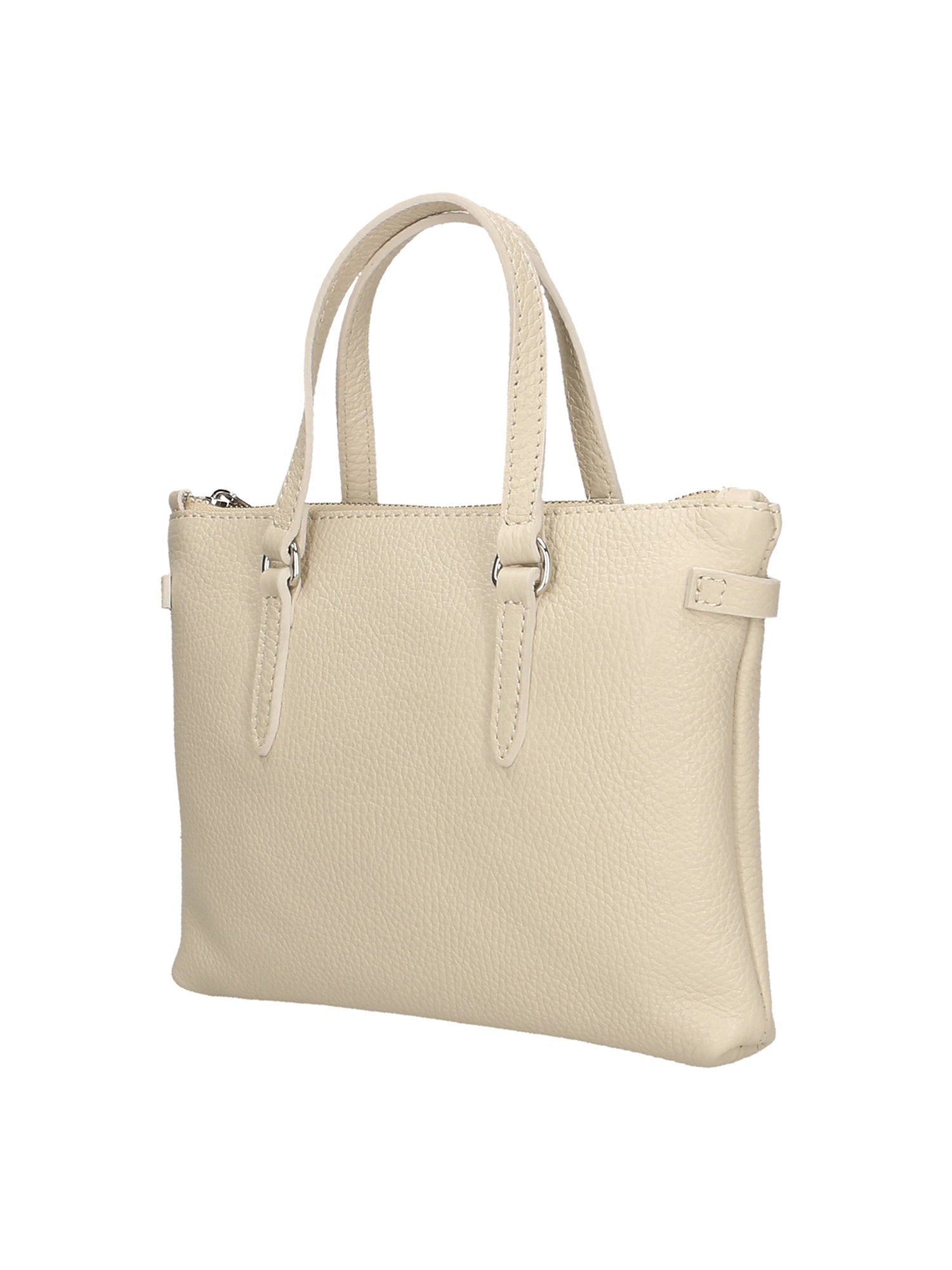 Natalia Borsa a mano da donna Vera pelle 191232-BEIGE Gave Lux