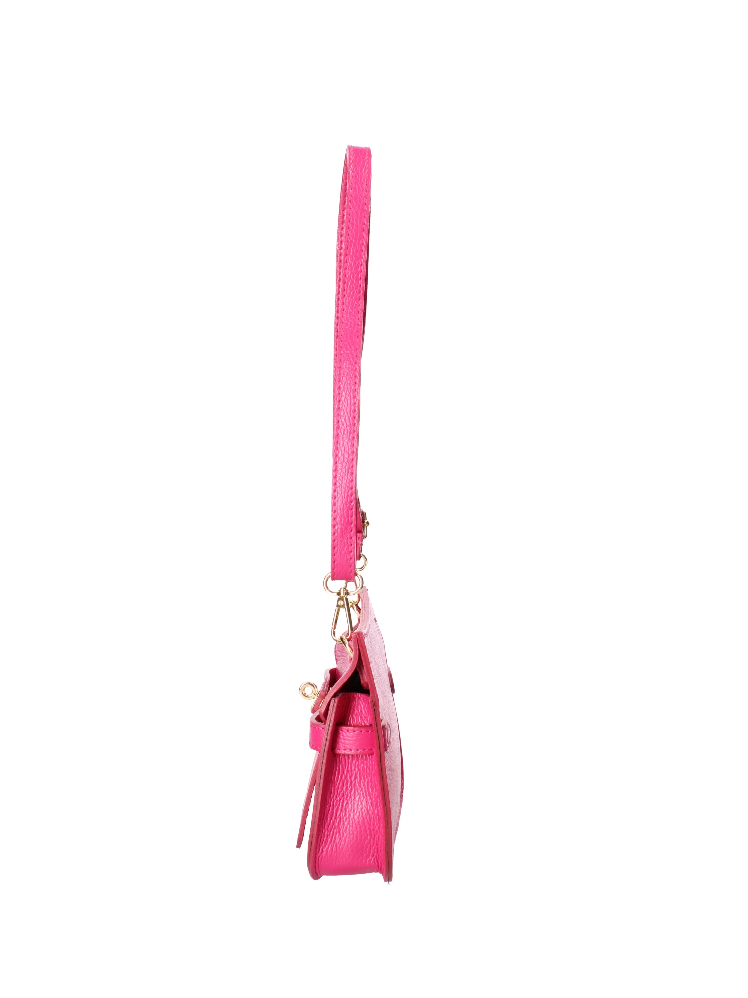 Katie Borsa a tracolla da donna 100% vera pelle 07145-D02 FUXIA Viola Castellani