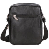 Borsa a tracolla uomo in pelle PU Casual PCL3081-BLACK Northampton Polo Club