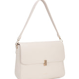 Borsa a spalla da donna 100% pelle vegana PU 740-1PT-BISCUIT Diana&co