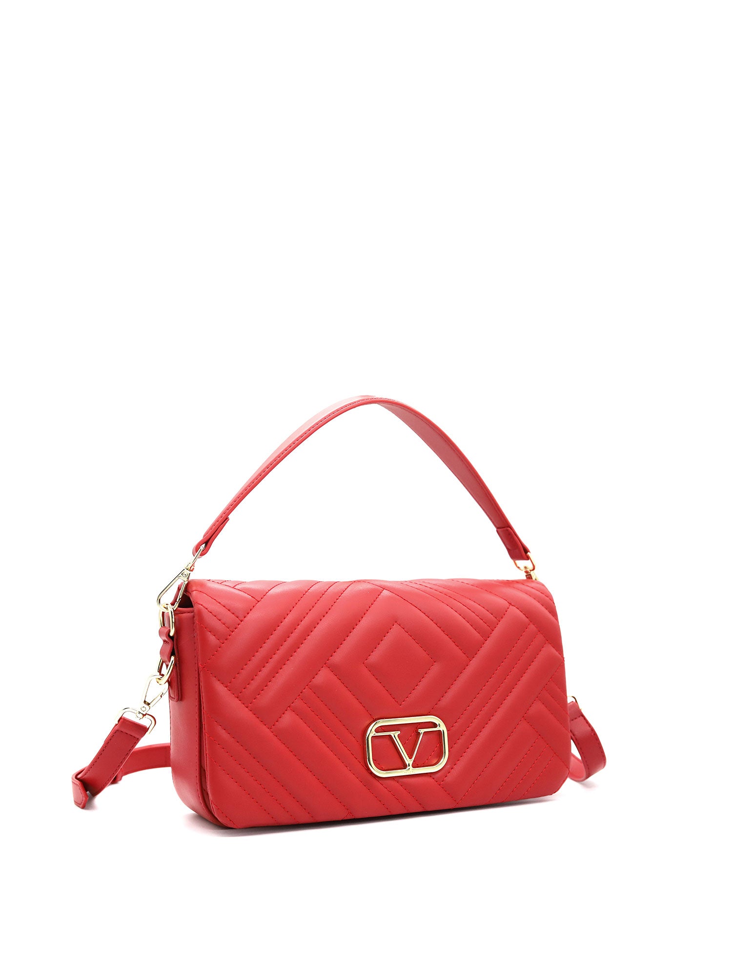 Marbella Borsa a spalla da donna Ecopelle VT-205-ROSSO 19V69 Italia