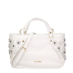 Iolara Lux Borsa a spalla da donna Vera pelle B17240-BIANCO Braccialini