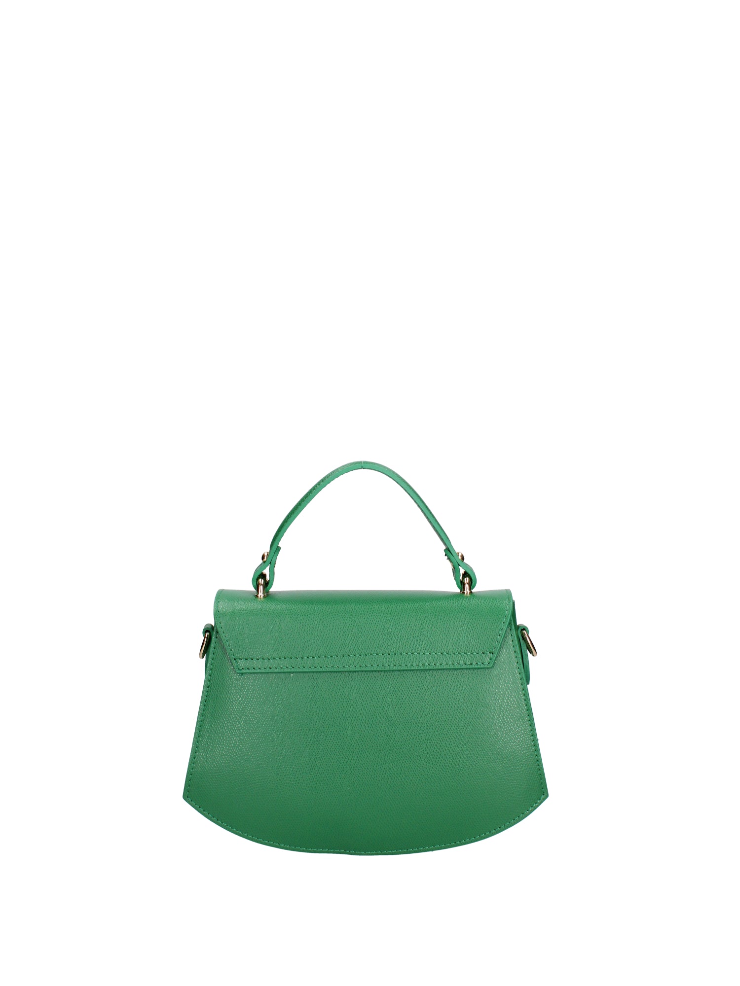 Borsa a mano da donna 100% vera pelle 07202-P 622 VERDE Roberta Rossi