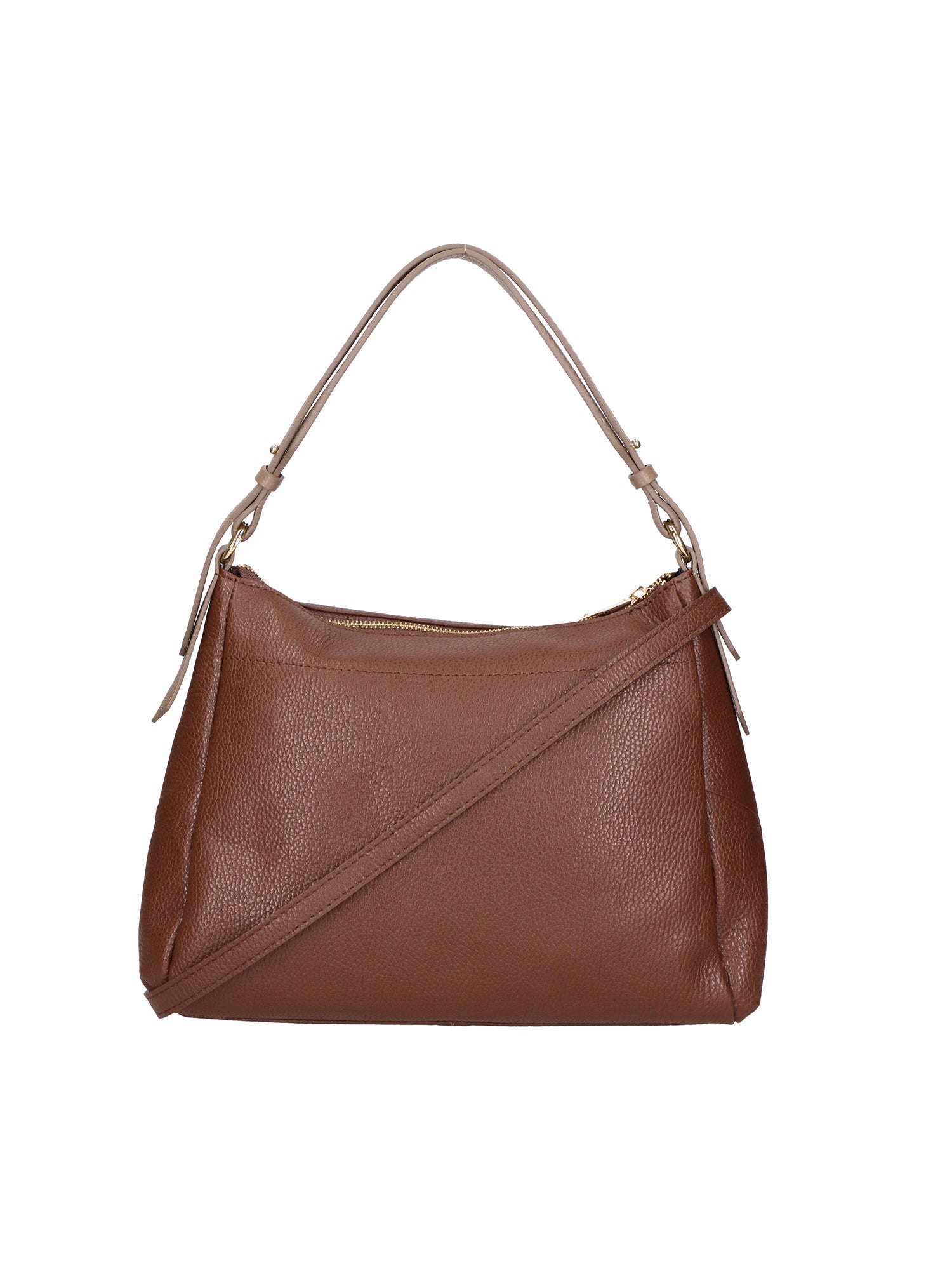 Vladimira Borsa a spalla da donna Vera pelle 06675-D223 CIOC + D40 TAUPE Gave Lux