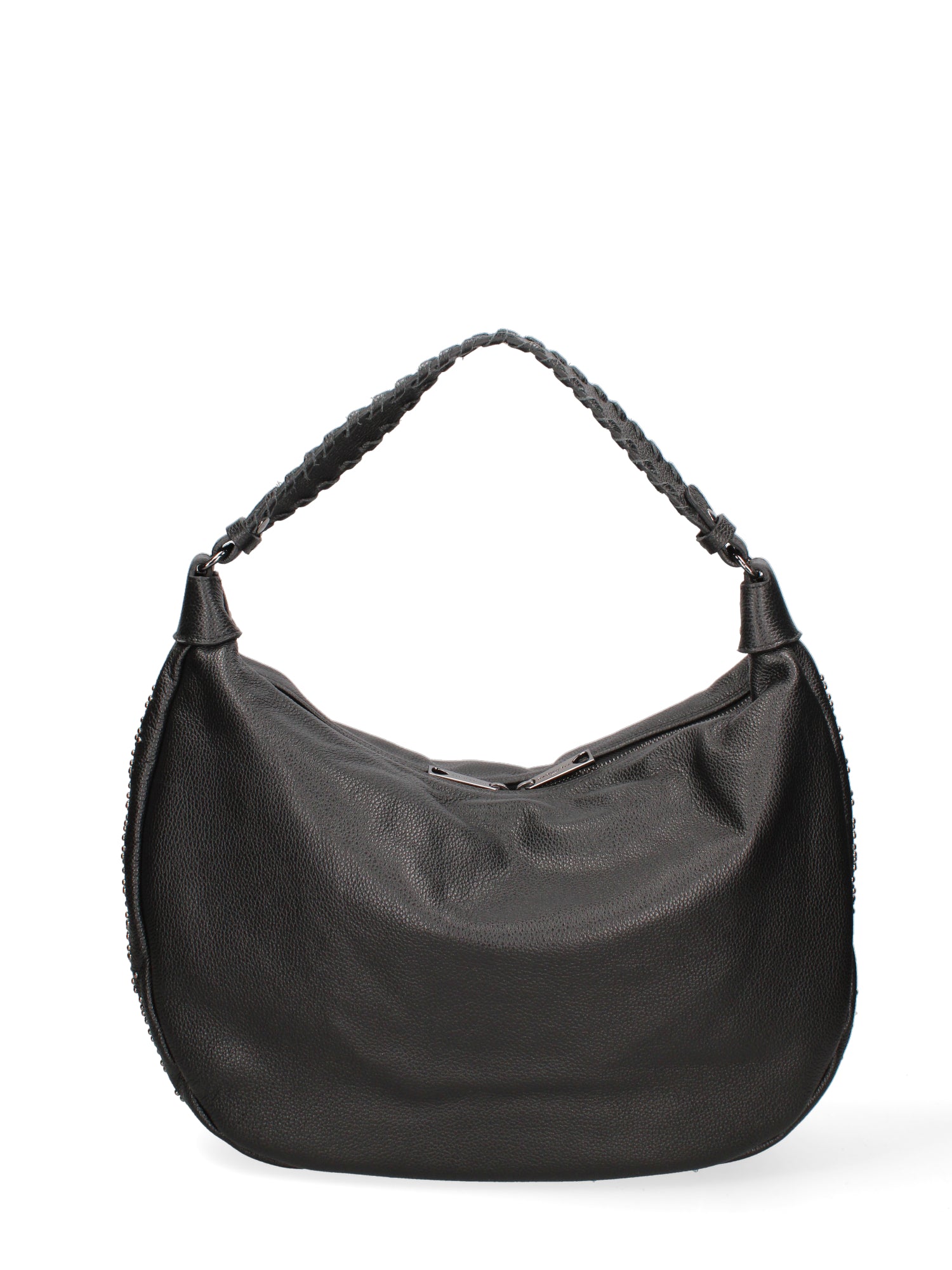 Borsa a spalla da donna Vera pelle JR-W-1074-BLACK-CDF John Richmond