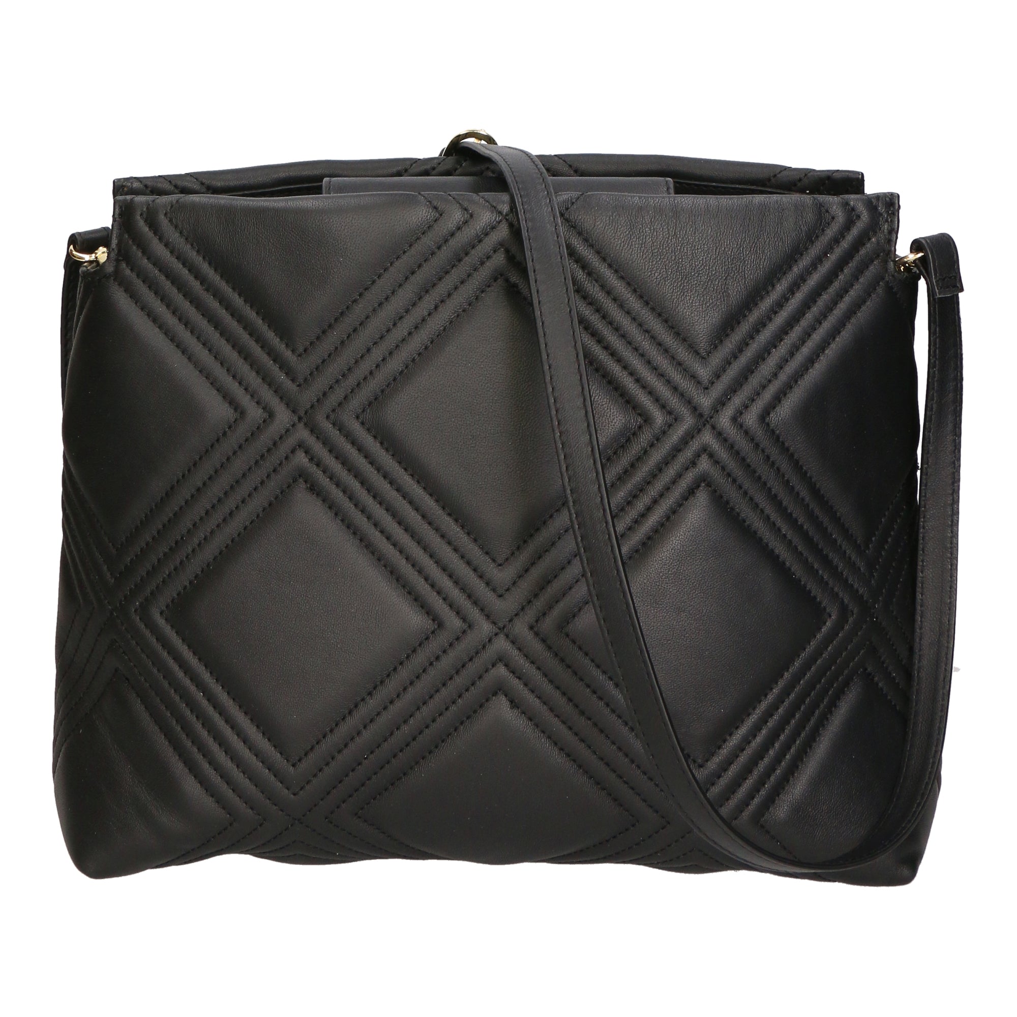 Ingrid Borsa a tracolla da donna Vera pelle 06050-NERO Gave Lux