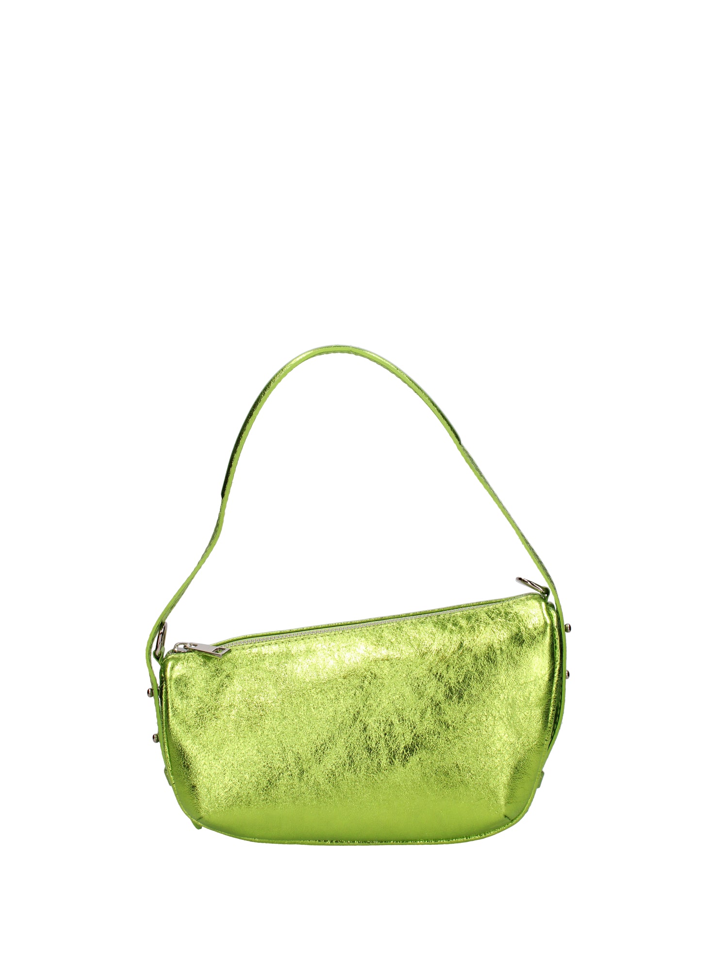 Borsa a spalla da donna Vera pelle e metallo 07228-L017 VERDE CHIARO Roberta Rossi