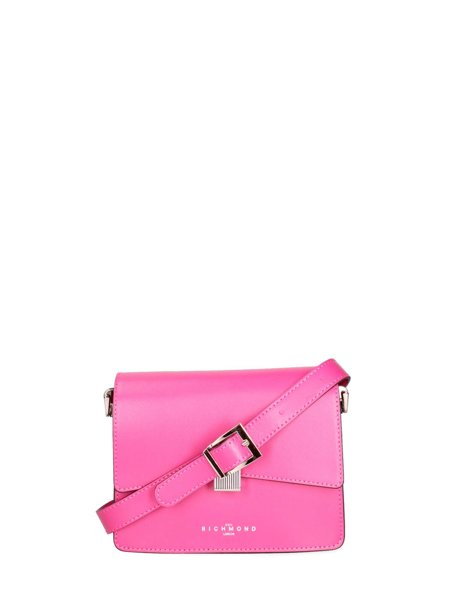 Borsa a tracolla da donna Vera pelle JR-W-1104BX-D. FUXIA-SILVER John Richmond
