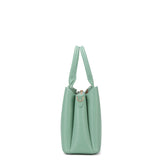 Borsa a mano da donna 100% pelle vegana PU 711-4PT-JADE GREEN Diana&co