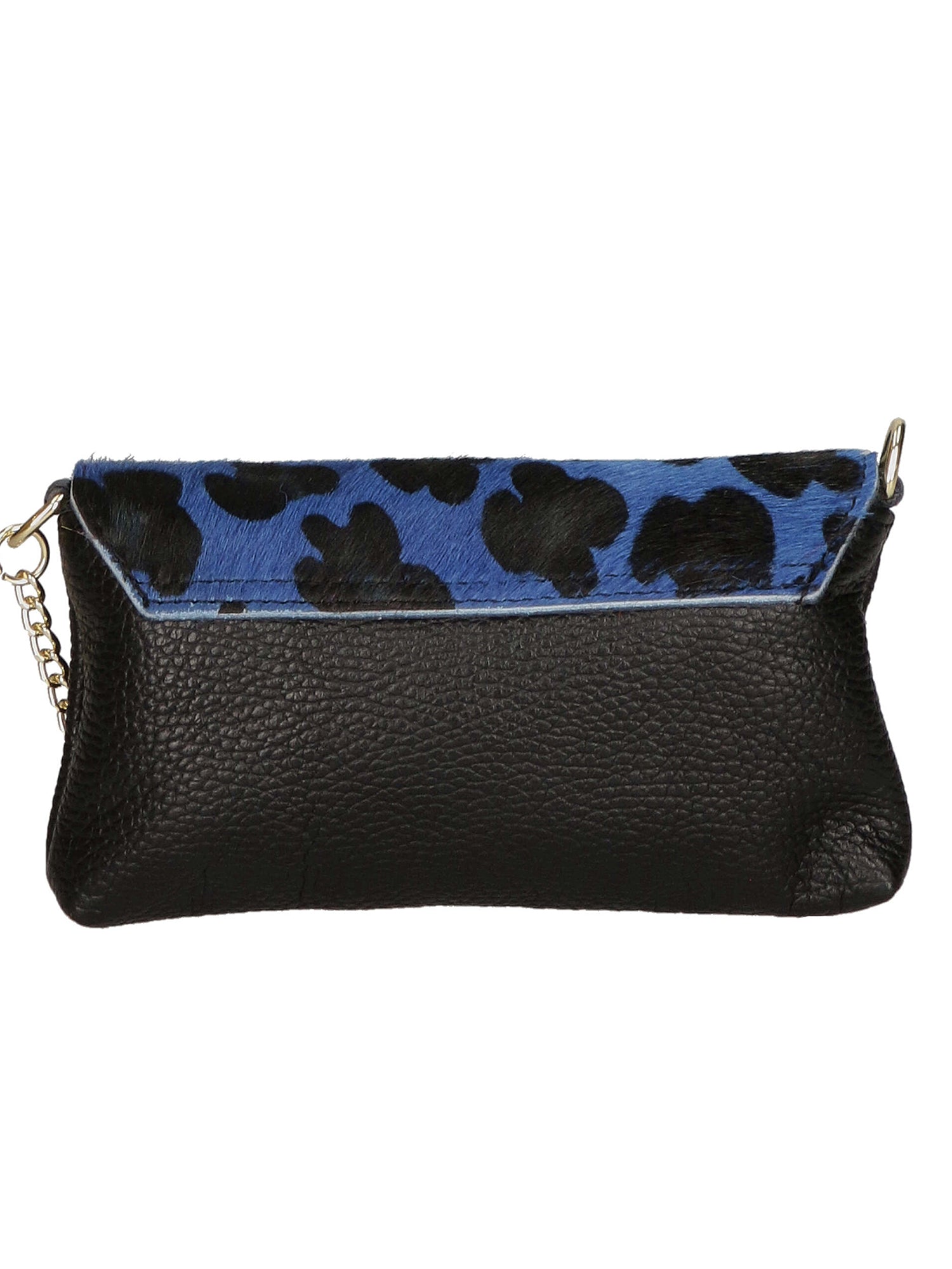 Safira Borsa a mano da donna Vera pelle 04760-LEO G BLU Gave Lux