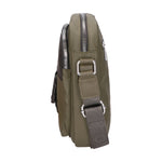 Borsa a tracolla uomo 100% PU Leather PCL3018-GREEN-BLACK Northampton Polo Club