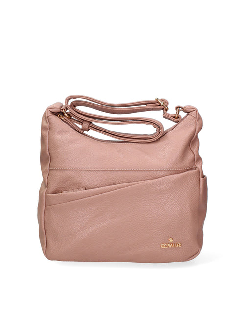 Borsa a tracolla da donna Ecopelle BC1382-PINK