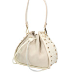 Ravello Borsa a spalla da donna Vera pelle 8977-BEIGE Gave Lux