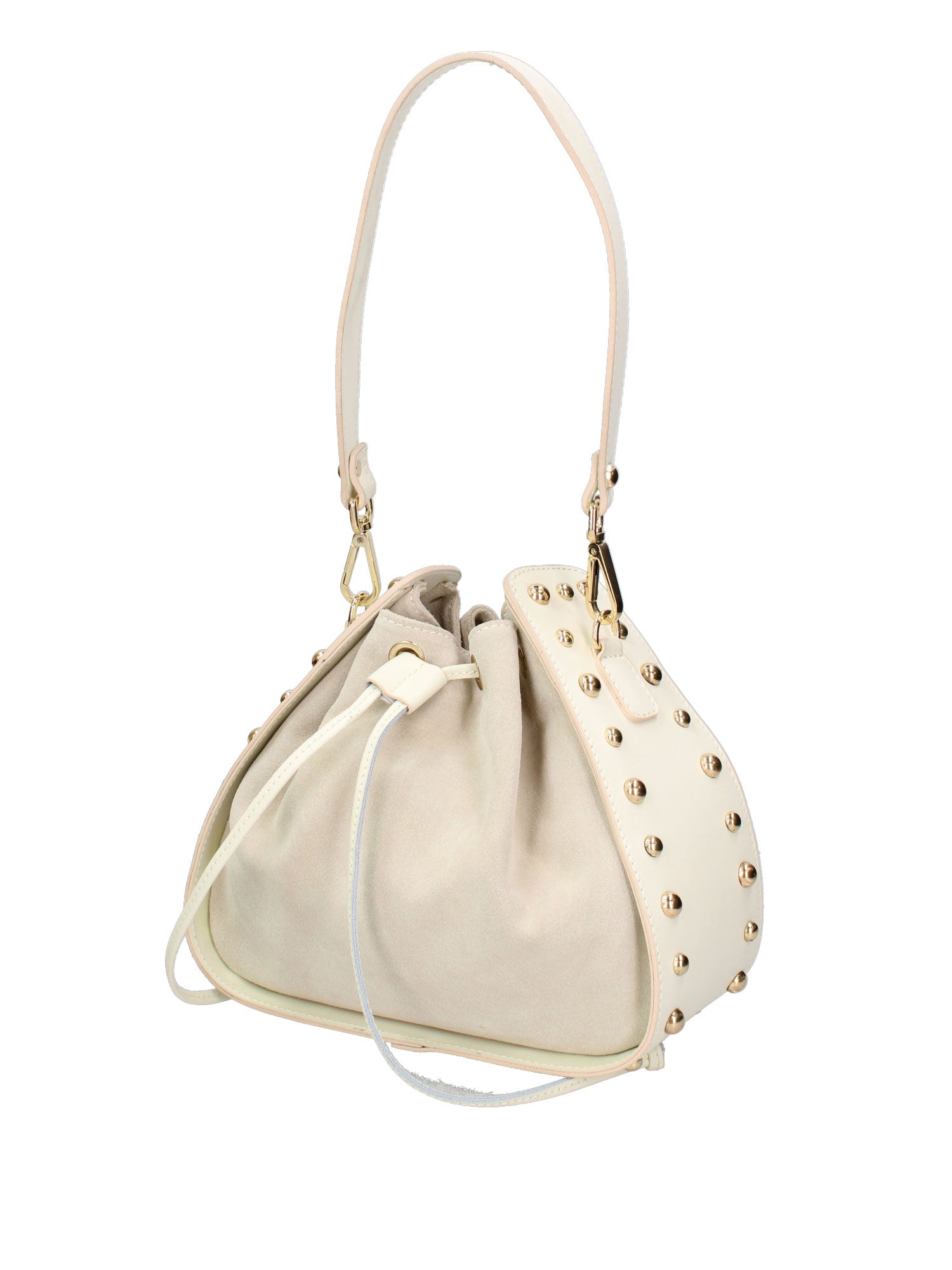 Ravello Borsa a spalla da donna Vera pelle 8977-BEIGE Gave Lux