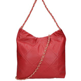 Violante Borsa a spalla donna Vera pelle 06897-S10 RUBINO Gave Lux