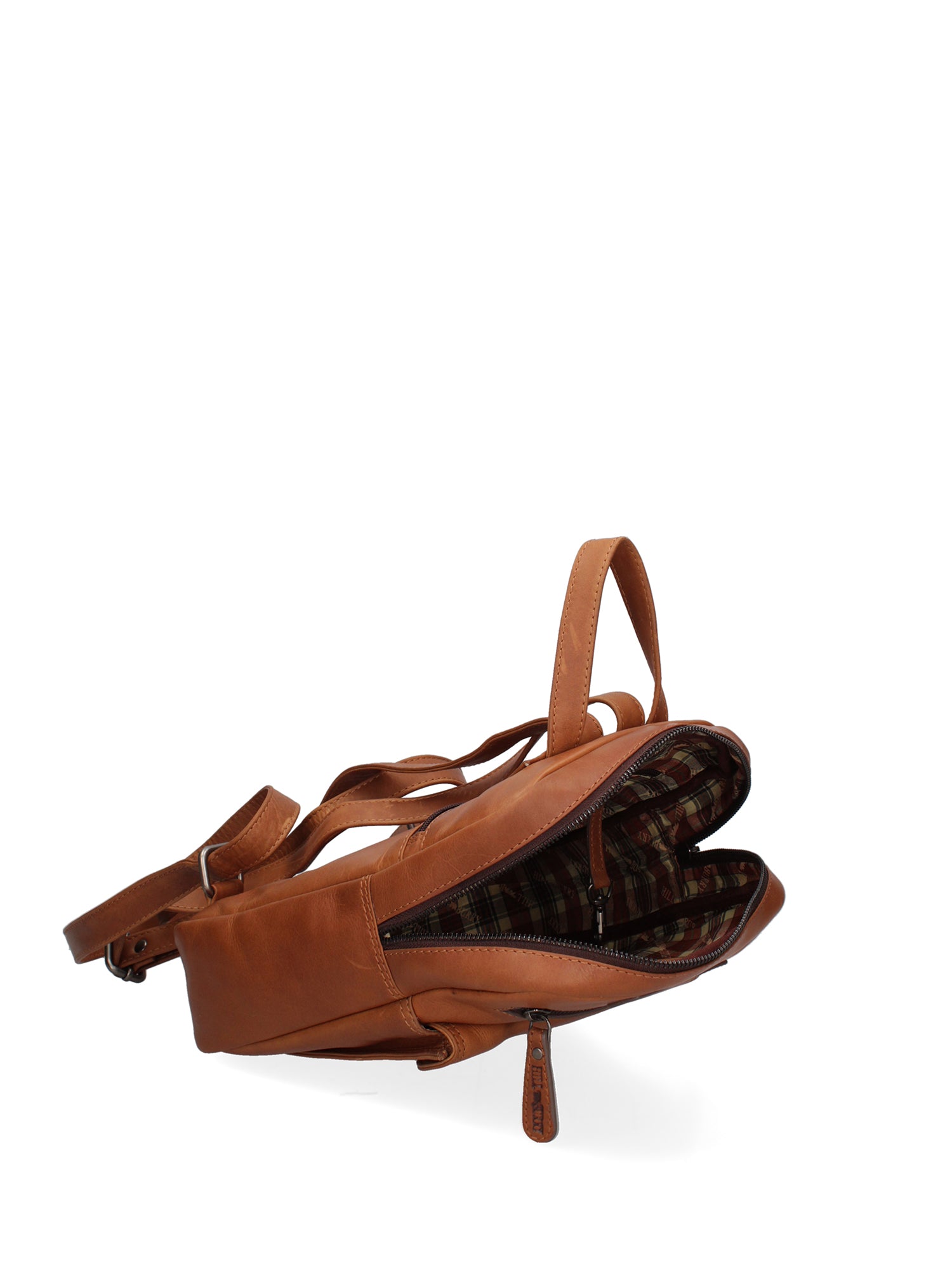 Zaino da uomo in vera pelle Casual HILB-1715-CUOIO Hill Burry