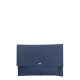 Zaffiro 189728-BLU JEANS Pochette da donna in vera pelle Gave Lux