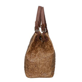 Elenia Borsa a mano da donna Vera pelle 80049-009 TAUPE SCURO Gave Lux