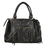 Elara Borsa a spalla da donna Vera pelle 06090-NERO Gave Lux