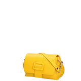 Borsa a tracolla da donna Vera pelle 07143-D04 GIALLO Roberta Rossi