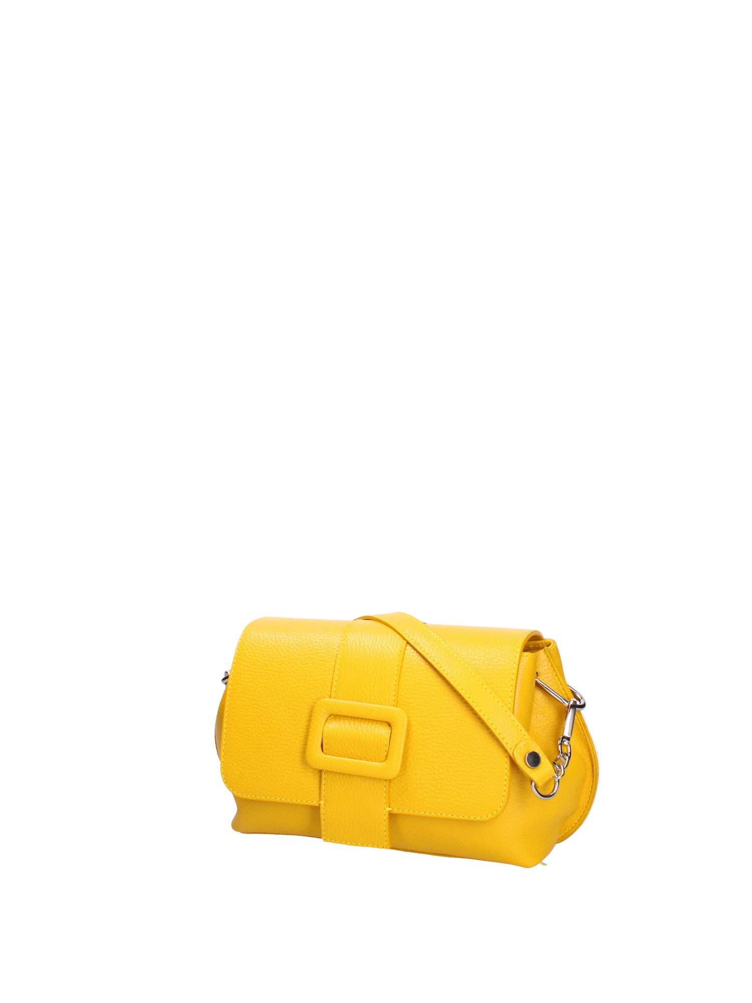 Borsa a tracolla da donna Vera pelle 07143-D04 GIALLO Roberta Rossi
