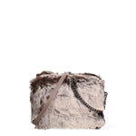 Ambre Borsa a spalla donna Vera pelle 8489-FANGO Gave Lux