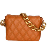Adriana Borsa a mano da donna Vera pelle 04539-S44 CUOIO Gave Lux