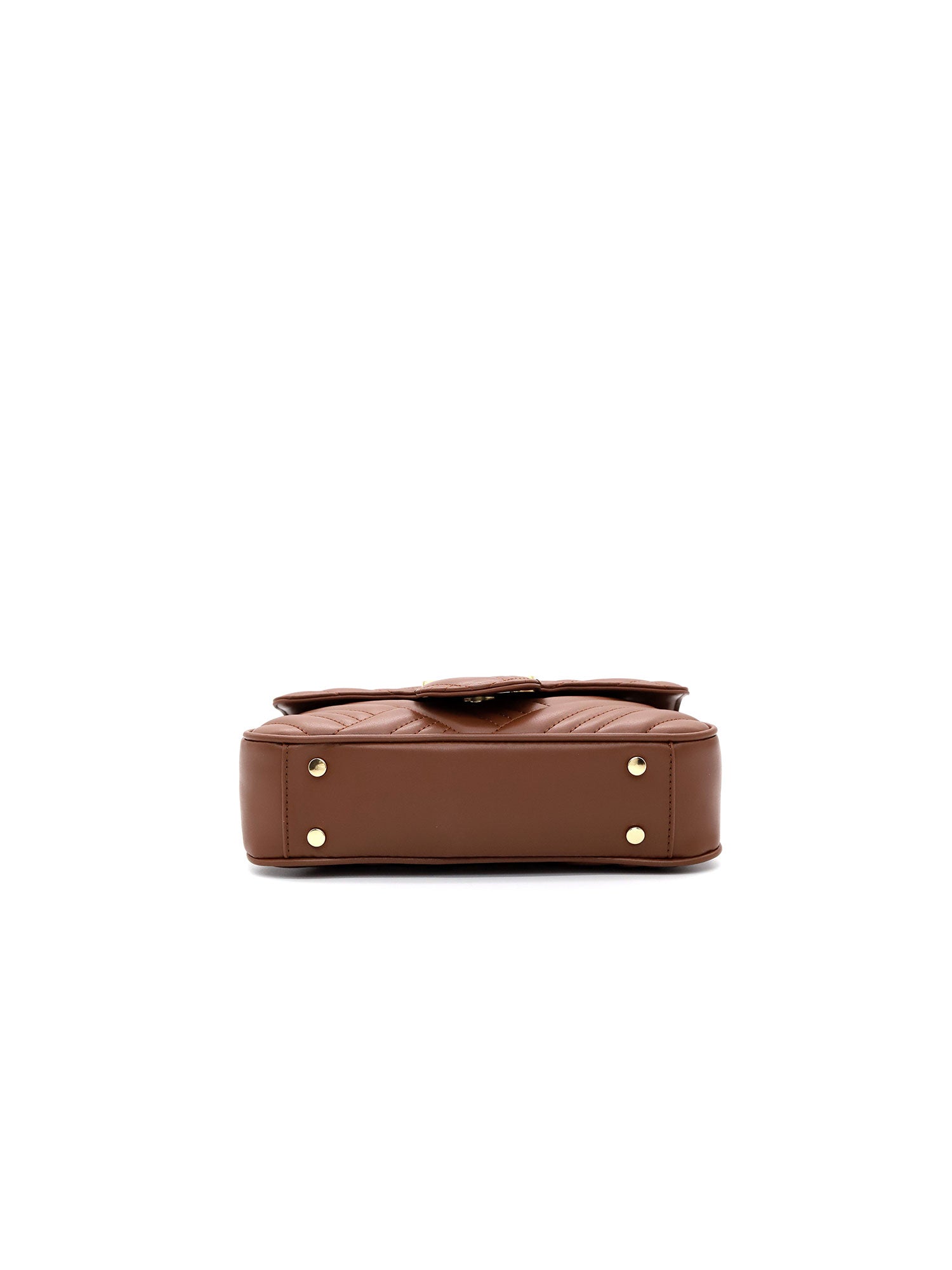 Siviglia Borsa a tracolla da donna Ecopelle VT-206-MARRONE 19V69 Italia