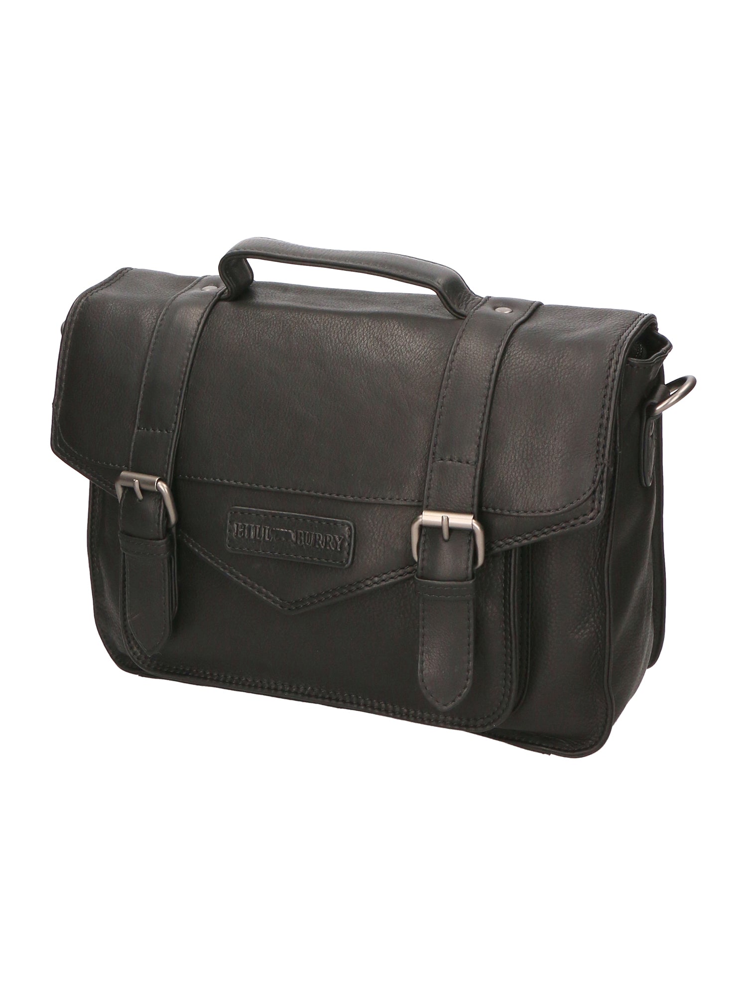 Borsa da lavoro uomo in vera pelle RFID HILB-3348-NERO Hill Burry