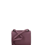 Borsa a tracolla da donna 100% PVC WEITH-DARK MAUVE Marc Ellis