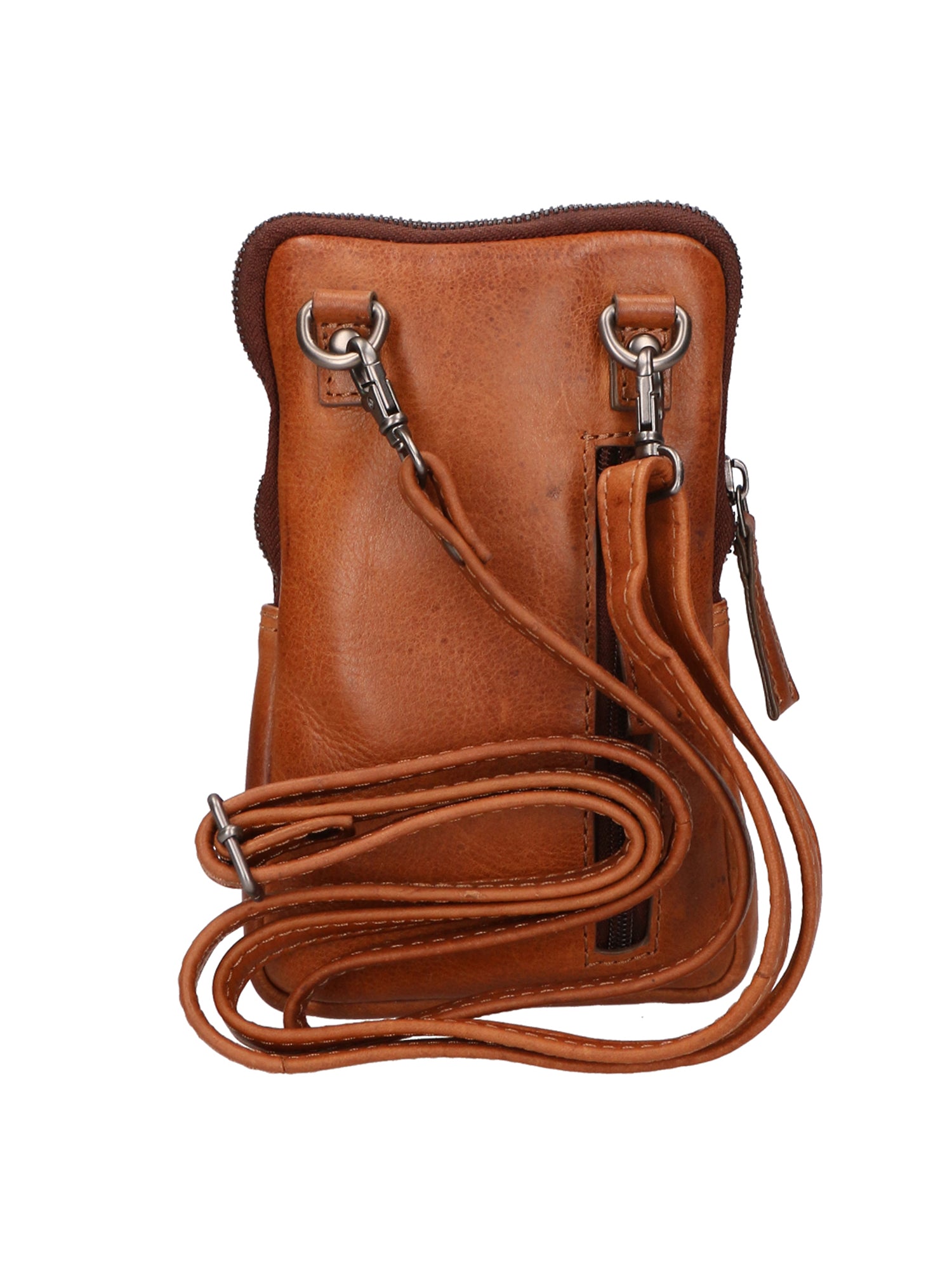 Borsa a tracolla unisex vera pelle 100% Made in Italy SN9861247-TAN Santini Firenze