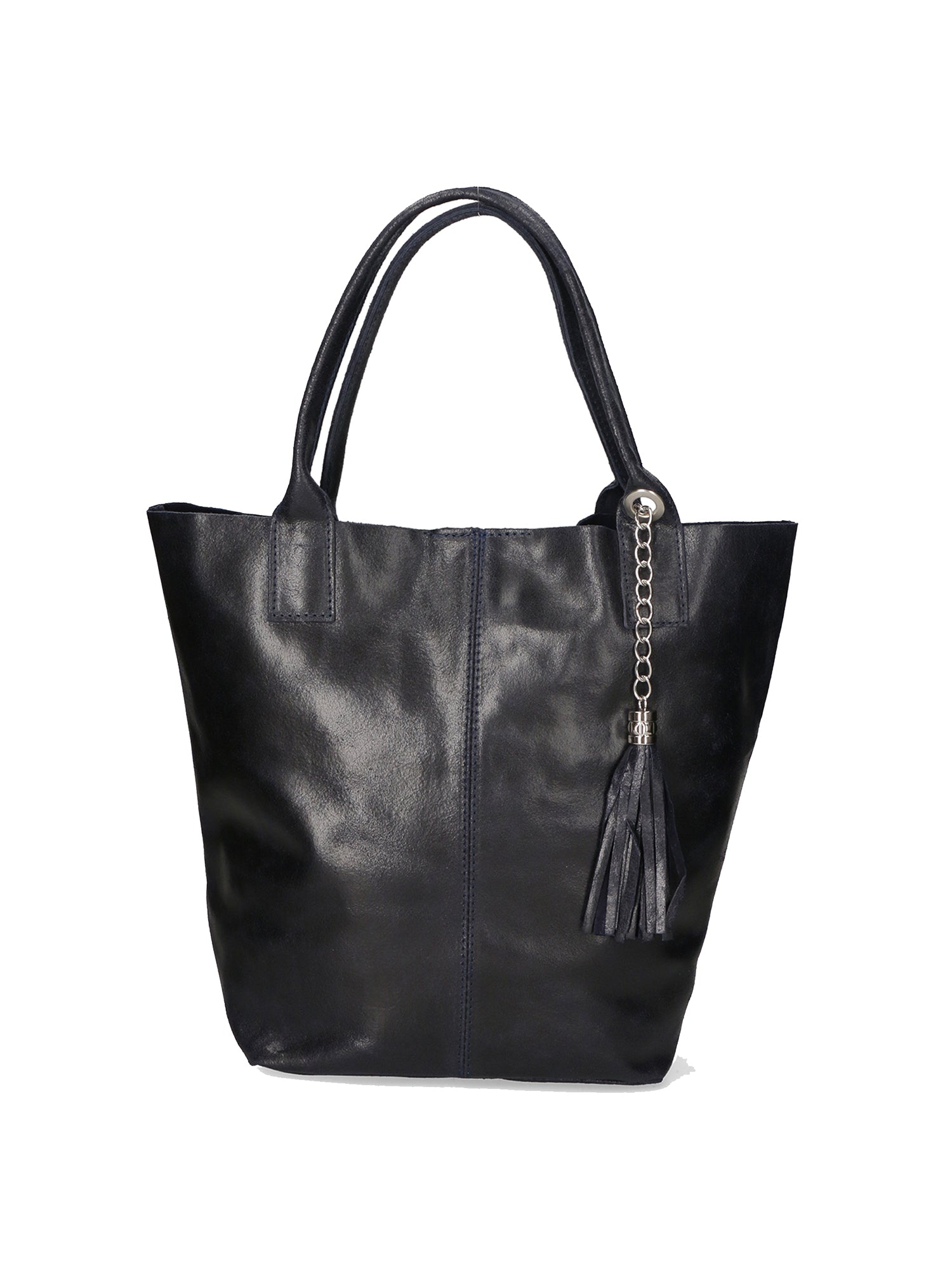 Althea Borsa a mano da donna Vera pelle 5190-012 BLU JEANS Gave Lux