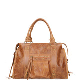 Elara Borsa a spalla da donna Vera pelle 06090-031 CUOIO SCURO Gave Lux