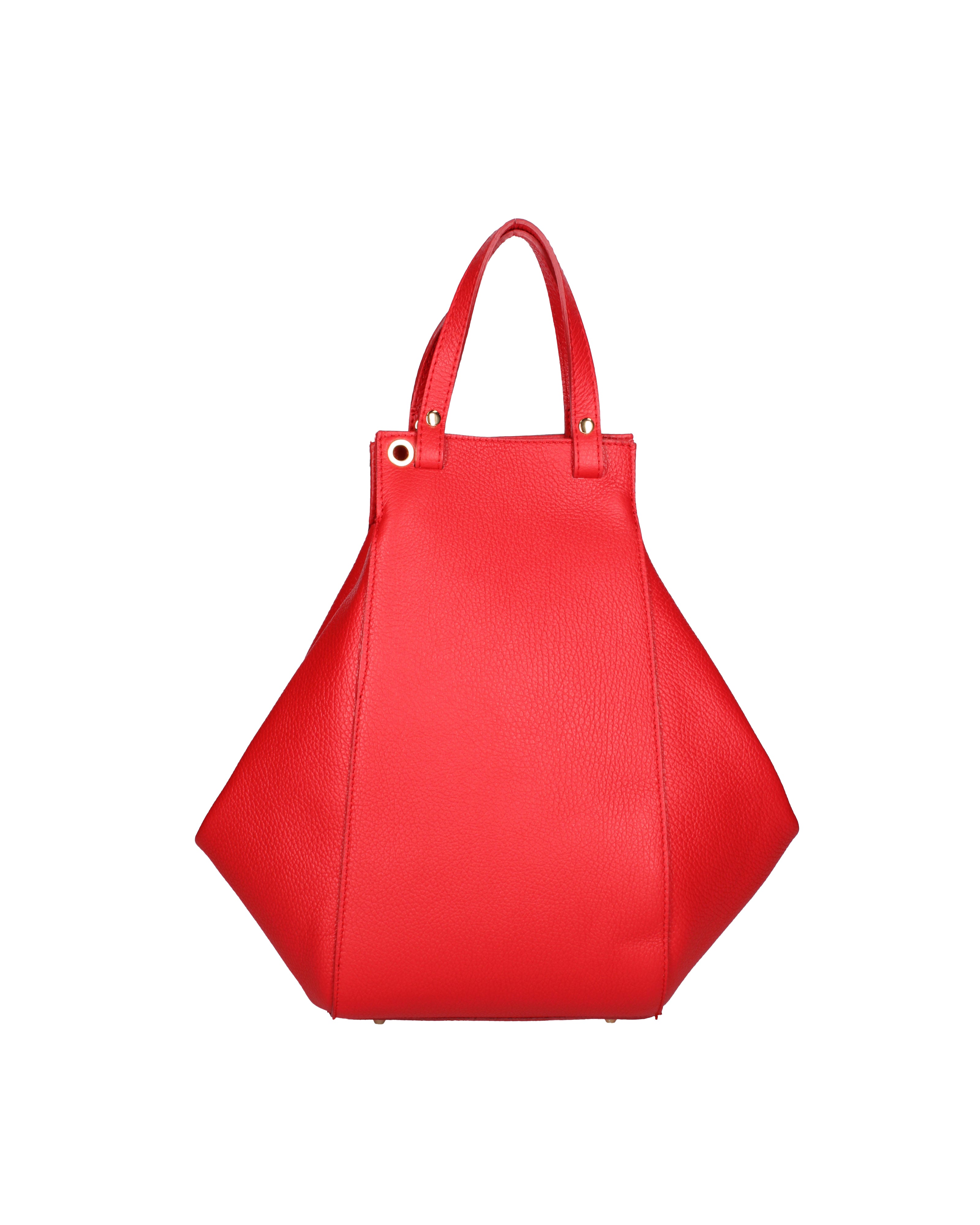 Lindsey Borsa a mano da donna 100% vera pelle 07162-D58 ROSSO FUOCO Viola Castellani