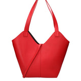 Borsa a mano da donna Vera pelle 07231-D58 ROSSO FUOCO Roberta Rossi