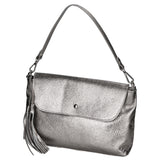 Auralia Borsa a mano da donna Vera pelle 05923-DL2 ACCIAIO Gave Lux