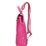 Borsa a mano da donna Vera pelle 07248-D02 FUXIA Roberta Rossi
