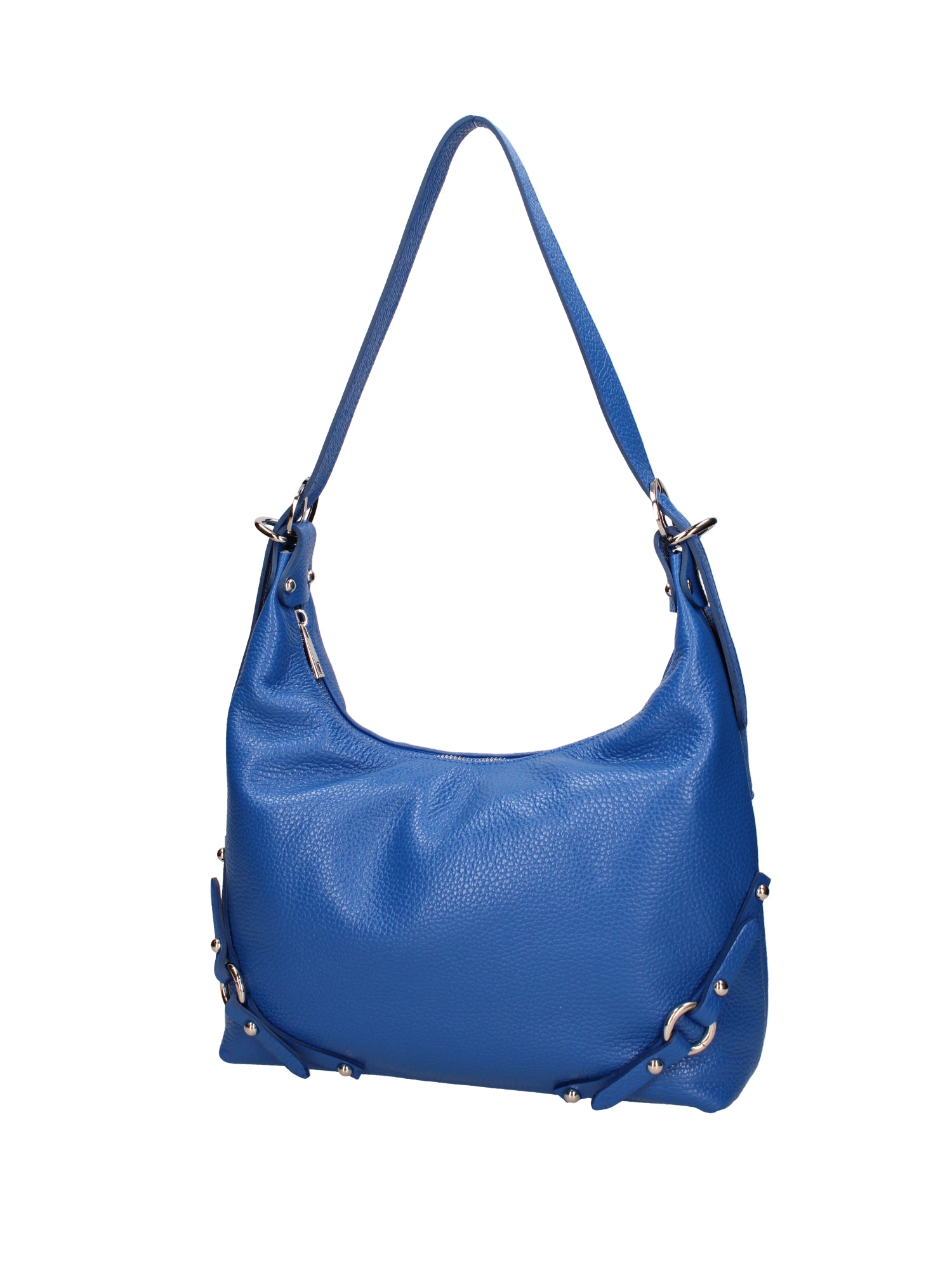 Fiorenza Lux Borsa a spalla da donna Vera pelle 07140-D22 BLUETTE Viola Castellani