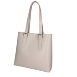 Germana Borsa a spalla da donna 100% pelle 05924-B86 GRIGIO Gave Lux