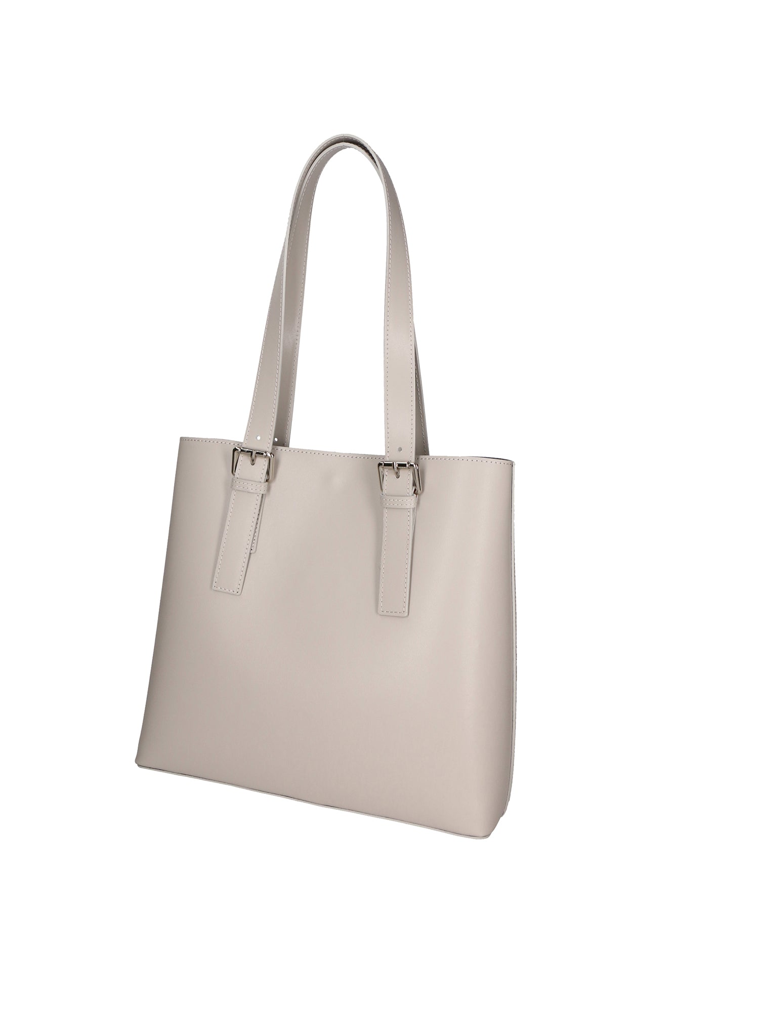 Germana Borsa a spalla da donna 100% pelle 05924-B86 GRIGIO Gave Lux