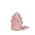 Embera Elite Borsa a tracolla donna Vera pelle scamosciata 8650-ROSA Gave Lux